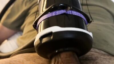 Hands Free Vibrating, Massaging, and Stroking Edging Machine Compilation (Nimble Stroker)