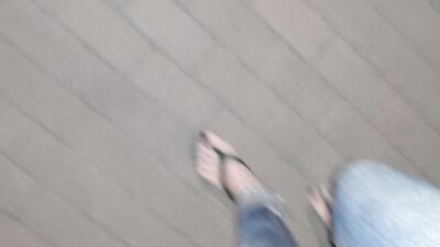 these feet - public crossdressing