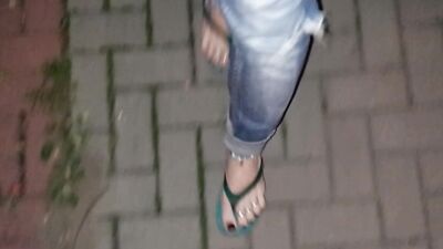these feet - public crossdressing