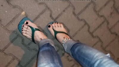 these feet - public crossdressing