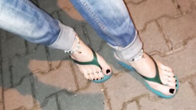 these feet - public crossdressing