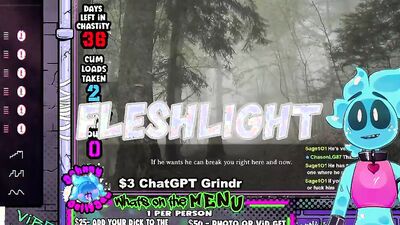 Slime & Wolf get Railed by Minotaur in the Woods