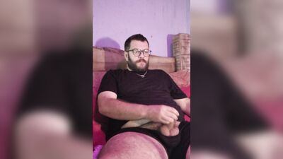 Daddy's stroke good - not cum