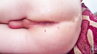 Little Femboy Erin Wolf Plays With His Hole