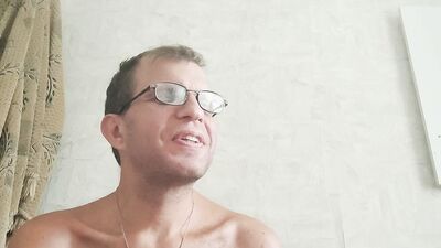 Masturbating Oleg