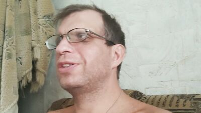 Masturbating Oleg