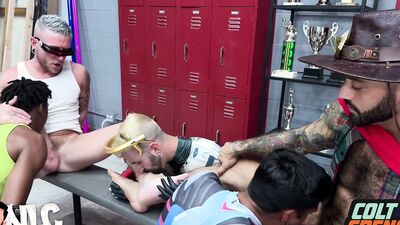 Bend Overwatch Group Fuck FULL SCENE