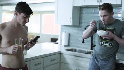 Hot Jocks Get Into Fight That Turns To Rough Gay Sex - DisruptiveFilms