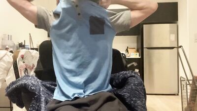Guy With Cerebral Palsy Shoots Massive Amounts Of CUM From His Big Dick