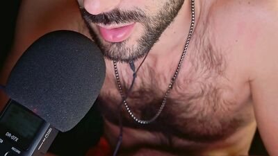 VERY Gentle Close-Up Positive Affirmations, Mouth Sounds and Breathing ASMR Male