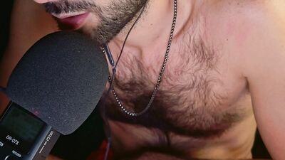 VERY Gentle Close-Up Positive Affirmations, Mouth Sounds and Breathing ASMR Male