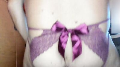 Anal training for bi slut with xxxl toys