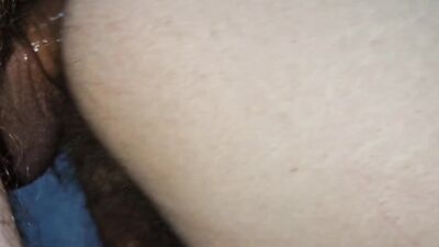 Monster dick bangs in the ass without even shaving a hair , a hot desire to have sex with daddy !