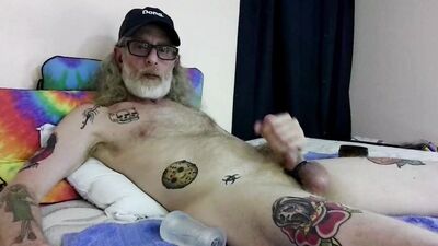 JerkinDad14 in Old Man Dong Bate Exposure