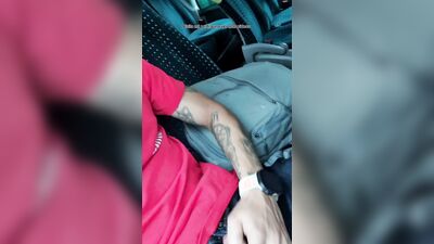 So Close To Orgasm On A Full Bus I'm So Horny!