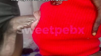Curved BBC blowjob. sweetpebx. (SWEEVILX STUDIOS)