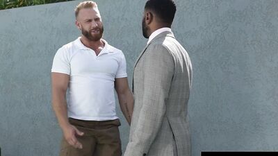 Buff Outdoor Pool Hot Guy Destroyed By BBC Client