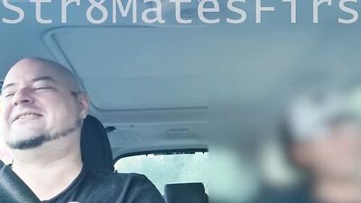 Bear Driver Blows Str8 Tradie Apprentice with BBC - SUBTITLED