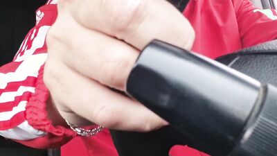 A random athlete finished off his whole face and poured a mouthful of cum into a femboy!