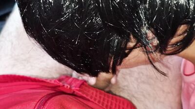 A random athlete finished off his whole face and poured a mouthful of cum into a femboy!