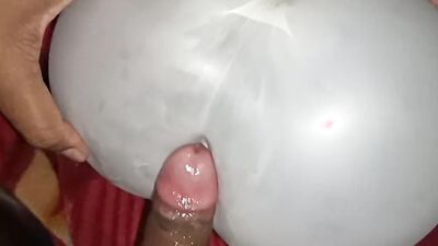 Homemade pocket pussy fucking and cumming inside