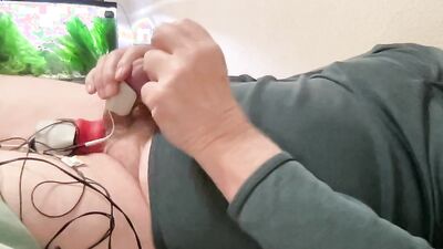 Beating off with metal and DC current