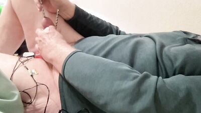 Beating off with metal and DC current