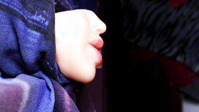 fucked hard and deeply realistic wet mouth