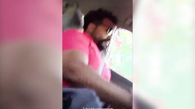 Daddy Drives You While Massaging His Cock