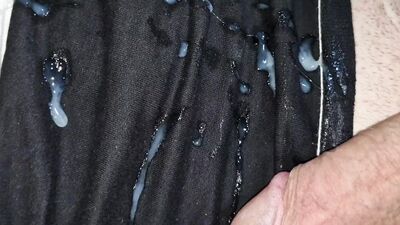 A Huge Precum and a Powerful Cumshot with Huge Fountains From Daddy's Fucking Cock in My Ass!