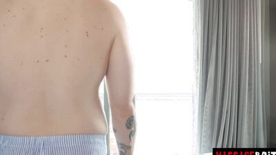 Jake Waters Massages Cock Using His Tight Butthole