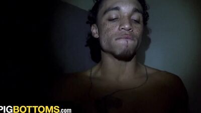 Pig Bottoms - Horny Twink Becomes Sex Toy for Four Studs