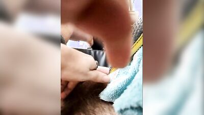 Kevy 69's First try Hands Free Orgasm & CUMIN Behind a Pinky