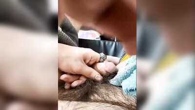 Kevy 69's First try Hands Free Orgasm & CUMIN Behind a Pinky