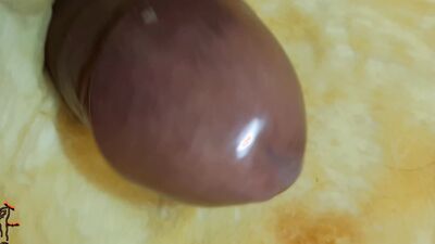 Disabled Boy Fucks Halloween Pumpkin till his Cock Explodes