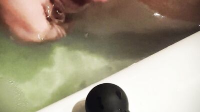 Bathtub Masturbation