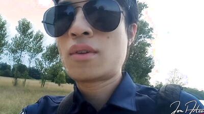 VLOG Outdoors, Jon Arteen talks, masturbates, ejaculates sperm in a wheat field Young Asian twink who likes to show his face