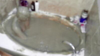 Pleasureable Solo Mudbath at Home 6