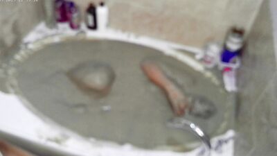 Pleasureable Solo Mudbath at Home 4