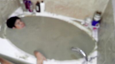 Pleasureable Solo Mudbath at Home 3