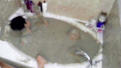 Pleasureable Solo Mudbath at Home 3