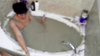 Pleasureable Solo Mudbath at Home 2