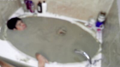 Pleasureable Solo Mudbath at Home 2