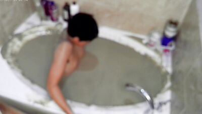 Pleasureable Solo Mudbath at Home 2