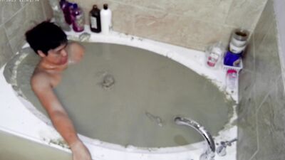 Pleasureable Solo Mudbath at Home