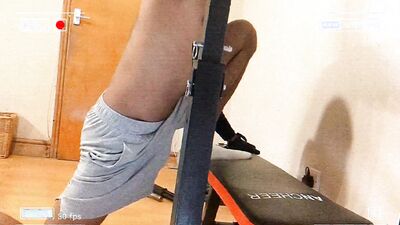 Big Bulge In Loose Shorts Workout Compilation