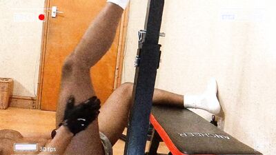 Big Bulge In Loose Shorts Workout Compilation