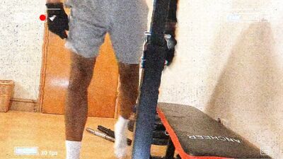 Big Bulge In Loose Shorts Workout Compilation