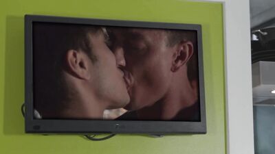 NAKEDSWORD Twink Leo Vice Stretched By Roman Todd Thick Meat