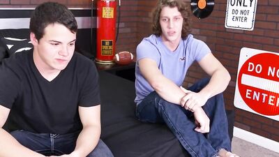 Antonio First Sucking Cock & Fucking Guy